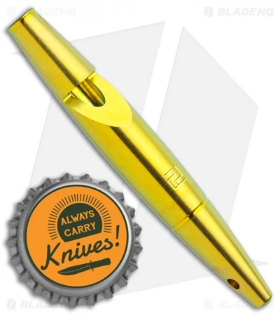 Artisan Cutlery Hummingbird Whistle Golden Titanium 2 Artisan Cutlery Hummingbird Whistle Golden Titanium - Image 2