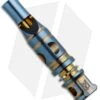 Bestech Knives BM02 Blue/Gold Titanium Whistle