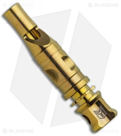 Bestech Knives BM02 Gold Titanium Whistle 1 Bestech Knives BM02 Gold Titanium Whistle