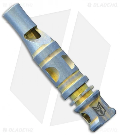 Bestech Knives Bestechman Titanium Whistle Blue/Gold BTKM02A 1 Bestech Knives Bestechman Titanium Whistle Blue/Gold BTKM02A