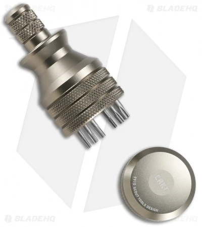 CRKT Wu 6 Bit Driver Tool Hex Bit Driver - Aluminum 9910 2 CRKT Wu 6 Bit Driver Tool Hex Bit Driver - Aluminum 9910 - Image 2