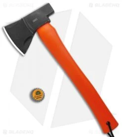 CRKT Johnson Chogan Hatchet 13.25" Axe - Orange GRN 5 CRKT Johnson Chogan Hatchet 13.25" Axe - Orange GRN -Knives And Tools CRKT RMJ Tactical Chogan Splitting Hatchet Orange Black BHQ 138975 jr bottlecap