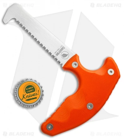 Casstrom No. 7 Field Saw Orange G-10 3 Casstrom No. 7 Field Saw Orange G-10 - Image 3