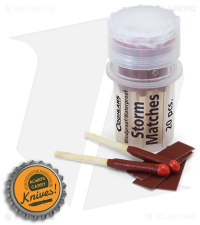 Coghlan's Windproof/Waterproof Storm Matches 2 Coghlan's Windproof/Waterproof Storm Matches - Image 2