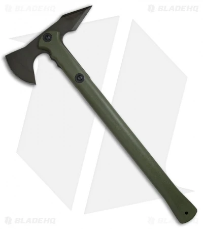 Cold Steel Trench Hawk Drop Forged Axe OD Green - 90PTHG 1 Cold Steel Trench Hawk Drop Forged Axe OD Green - 90PTHG