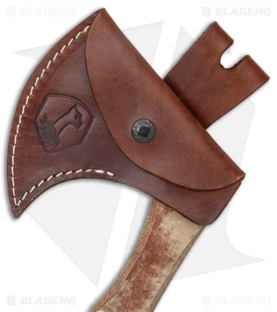 Condor Mountain Pass Axe Micarta W/ Leather Sheath 3 Condor Mountain Pass Axe Micarta W/ Leather Sheath - Image 3