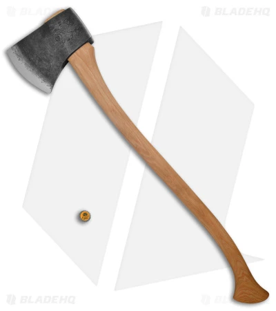 Conrad Blacksmithing 5lb Tassie Super Splitter Axe Hickory Handle (5.75" S7) #09 7 Conrad Blacksmithing 5lb Tassie Super Splitter Axe Hickory Handle (5.75" S7) #09 - Image 7