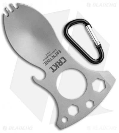 CRKT Eat'N Tool Titanium (Silver) 9100TI 1 CRKT Eat'N Tool Titanium (Silver) 9100TI