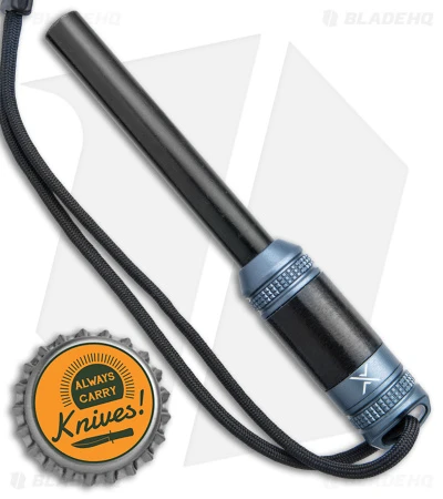 Exotac FireROD XL Fire Starter Ferro Rod W/ Storage Capsule (Gunmetal Gray) 4 Exotac FireROD XL Fire Starter Ferro Rod W/ Storage Capsule (Gunmetal Gray) - Image 4