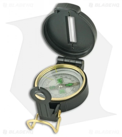 Explorer Engineer Directional Enclosed Compass W/ Magnifying Glass Black 1 Explorer Engineer Directional Enclosed Compass W/ Magnifying Glass Black