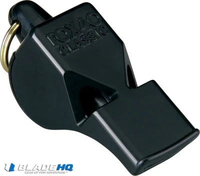 Fox 40 Classic Safety Whistle - Black FO34040 1 Fox 40 Classic Safety Whistle - Black FO34040