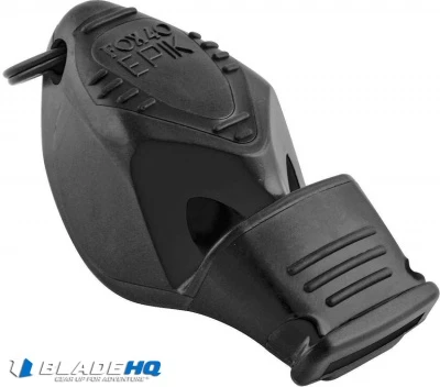 Fox 40 Epik CMG Safety Black Pealess Whistle (115dB) FO8802 1 Fox 40 Epik CMG Safety Black Pealess Whistle (115dB) FO8802