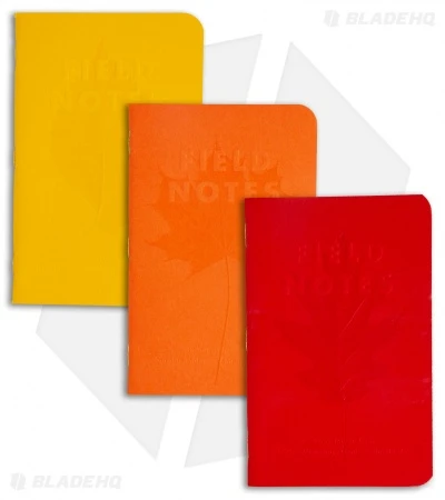 Field Notes Fall Autumn Trilogy 3-Pack Notebooks - Ruled 1 Field Notes Fall Autumn Trilogy 3-Pack Notebooks - Ruled