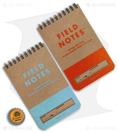 Field Notes Set Of Two Heavy Duty 80-Page Work Books (Blue/Red) FNC-47 9 Field Notes Set Of Two Heavy Duty 80-Page Work Books (Blue/Red) FNC-47 - Image 9