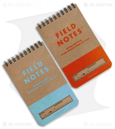 Field Notes Set Of Two Heavy Duty 80-Page Work Books (Blue/Red) FNC-47 1 Field Notes Set Of Two Heavy Duty 80-Page Work Books (Blue/Red) FNC-47