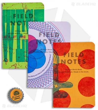 Field Notes Memo Ruled 3-Pack - United States Of Letterpress FNC-48a 9 Field Notes Memo Ruled 3-Pack - United States Of Letterpress FNC-48a - Image 9