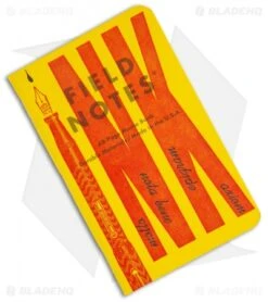 Field Notes Memo Ruled 3-Pack - United States Of Letterpress FNC-48b 12 Field Notes Memo Ruled 3-Pack - United States Of Letterpress FNC-48b -Knives And Tools Field Notes Memo Ruled 3 Pack United States Letterpess FNC 48B BHQ 119814 jr yellow