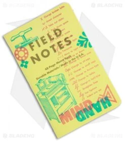 Field Notes Memo Ruled 3-Pack - United States Of Letterpress FNC-48c 12 Field Notes Memo Ruled 3-Pack - United States Of Letterpress FNC-48c -Knives And Tools Field Notes Memo Ruled 3 Pack United States Letterpess FNC 48C BHQ 119816 jr yellow