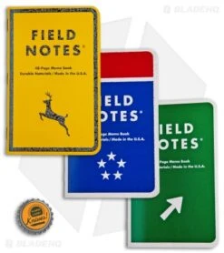 Field Notes "Mile Marker" - Exit, Interstate, Game Crossing 3-Pack Memo Books 17 Field Notes "Mile Marker" - Exit, Interstate, Game Crossing 3-Pack Memo Books -Knives And Tools Field Notes Mile Marker Exit Interstate Game Crossing 3 Pack Memo Books FNC 42 BHQ 100073 jr bottlecap