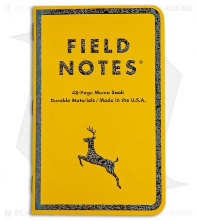 Field Notes "Mile Marker" - Exit, Interstate, Game Crossing 3-Pack Memo Books 5 Field Notes "Mile Marker" - Exit, Interstate, Game Crossing 3-Pack Memo Books - Image 5