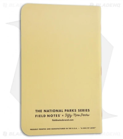 Field Notes National Parks - Series A: Yosemite, Acadia, Zion 3-Pack Memo Books 4 Field Notes National Parks - Series A: Yosemite, Acadia, Zion 3-Pack Memo Books - Image 4