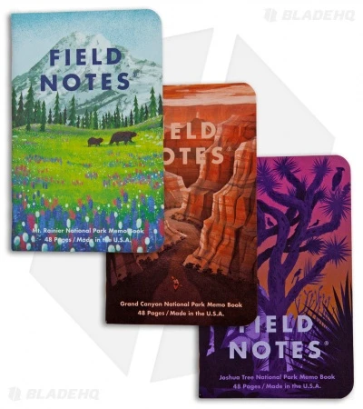 Field Notes National Parks - Series B: Grand Canyon, Joshua Tree, Mt. Rainier 1 Field Notes National Parks - Series B: Grand Canyon, Joshua Tree, Mt. Rainier