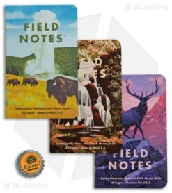 Field Notes Natl Parks - Series C: Rocky, Smoky, Yellowstone 3-Pack Memo Books 17 Field Notes Natl Parks - Series C: Rocky, Smoky, Yellowstone 3-Pack Memo Books -Knives And Tools Field Notes National Parks Series C Rocky Smoky Yellowstone 3 Pack Memo Books FNC 43c BHQ 100072 jr bottlecap