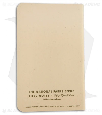 Field Notes Natl Parks - Series C: Rocky, Smoky, Yellowstone 3-Pack Memo Books 6 Field Notes Natl Parks - Series C: Rocky, Smoky, Yellowstone 3-Pack Memo Books - Image 6