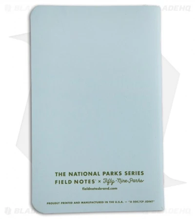 Field Notes Natl Parks - Series C: Rocky, Smoky, Yellowstone 3-Pack Memo Books 8 Field Notes Natl Parks - Series C: Rocky, Smoky, Yellowstone 3-Pack Memo Books - Image 8