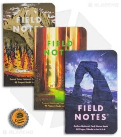 Field Notes National Parks - Series D: Grand Teton, Arches, Sequoia 17 Field Notes National Parks - Series D: Grand Teton, Arches, Sequoia -Knives And Tools Field Notes National Parks Series D Grand Teton Arches Sequoia BHQ 134767 jr bottlecap