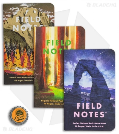 Field Notes National Parks - Series D: Grand Teton, Arches, Sequoia 9 Field Notes National Parks - Series D: Grand Teton, Arches, Sequoia - Image 9