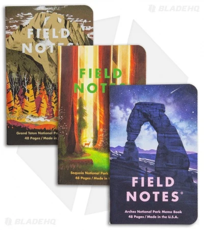 Field Notes National Parks - Series D: Grand Teton, Arches, Sequoia 1 Field Notes National Parks - Series D: Grand Teton, Arches, Sequoia