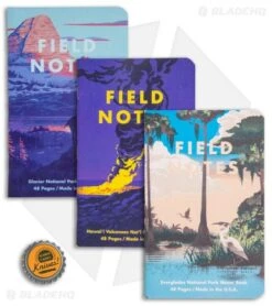 Field Notes National Parks - Series F: Glacier, Volcanoes, Everglades 17 Field Notes National Parks - Series F: Glacier, Volcanoes, Everglades -Knives And Tools Field Notes National Parks Series F Glacier Volcanoes Everglade BHQ 134769 jr bottlecap