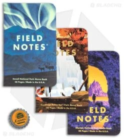 Field Notes Natl Parks - Series E: Denali, Cuyahoga, Olympic 3-Pack Memo Books 17 Field Notes Natl Parks - Series E: Denali, Cuyahoga, Olympic 3-Pack Memo Books -Knives And Tools Field Notes Natl Parks Sereies E Denali Cuyahoga Olympic 3 Pack Memo Books BHQ 120818 td size