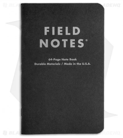 Field Notes Pitch Black Dot Graph 2-Pack (4.75" X 7.5") FN-35 3 Field Notes Pitch Black Dot Graph 2-Pack (4.75" X 7.5") FN-35 - Image 3