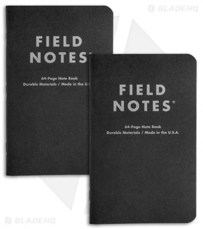Field Notes Pitch Black Dot Graph 2-Pack (4.75" X 7.5") FN-35 1 Field Notes Pitch Black Dot Graph 2-Pack (4.75" X 7.5") FN-35