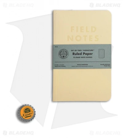 Field Notes Signature Sketch Book 2-Pack Ruled (Cream) FN-43 2 Field Notes Signature Sketch Book 2-Pack Ruled (Cream) FN-43 - Image 2