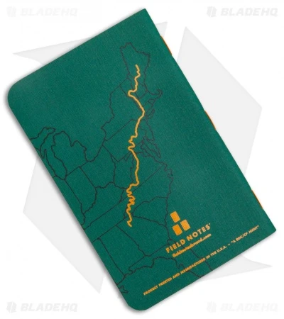Field Notes Trailhead Ruled 3-Pack - Green / Orange - FNC-51 4 Field Notes Trailhead Ruled 3-Pack - Green / Orange - FNC-51 - Image 4