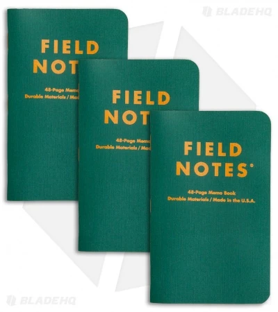 Field Notes Trailhead Ruled 3-Pack - Green / Orange - FNC-51 1 Field Notes Trailhead Ruled 3-Pack - Green / Orange - FNC-51