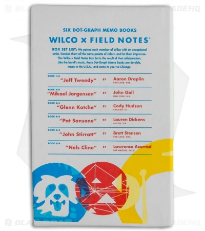 Field Notes Wilco X Field Notes Box Set FNxW01 4 Field Notes Wilco X Field Notes Box Set FNxW01 - Image 4