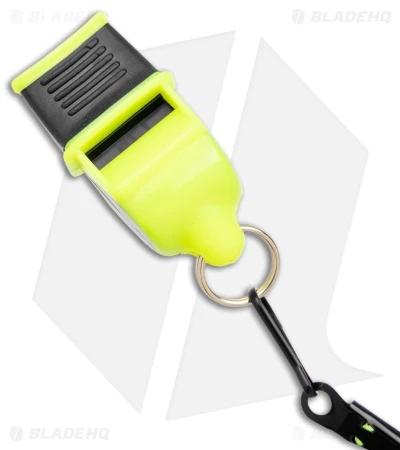 Fox 40 Sonik Blast CMG Whistle Neon Yellow/Black 2 Fox 40 Sonik Blast CMG Whistle Neon Yellow/Black - Image 2
