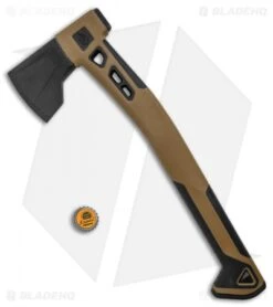 Gerber 15" Bushcraft Hatchet Axe Black/FDE GFN (5.5" Black) 31-003783 5 Gerber 15" Bushcraft Hatchet Axe Black/FDE GFN (5.5" Black) 31-003783 -Knives And Tools Gerber 15in Bushcraft Axe Black FDE GFN BHQ 120865 jr bottlecap