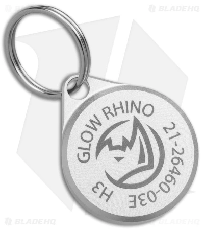 Glow Rhino Waypoint Compass Keychain 2 Glow Rhino Waypoint Compass Keychain - Image 2