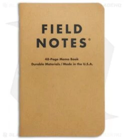 Greg Stevens Design Field Notes Coffee Leather/Black Cover W/ 3 Notebooks -Knives And Tools Greg Stevens Design Field Notes Coffee Leather Black Cover 3 Notebooks BHQ 105728 jr book