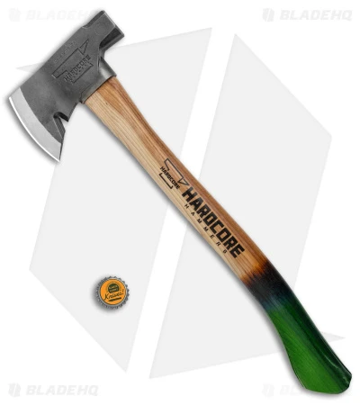 Hardcore Hammers Survivalist Hatchet 18" Axe - Envy Green 4 Hardcore Hammers Survivalist Hatchet 18" Axe - Envy Green - Image 4