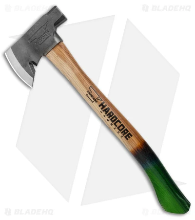 Hardcore Hammers Survivalist Hatchet 18" Axe - Envy Green 1 Hardcore Hammers Survivalist Hatchet 18" Axe - Envy Green