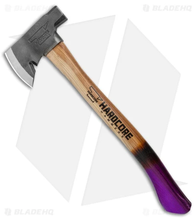 Hardcore Hammers Survivalist Hatchet 18" Axe - Plum Crazy 1 Hardcore Hammers Survivalist Hatchet 18" Axe - Plum Crazy