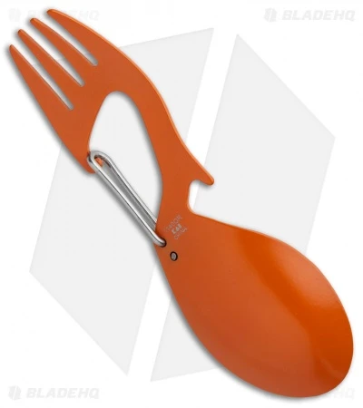 Kershaw Ration Stainless Steel Spork Multi-tool (Orange) 1140OR 2 Kershaw Ration Stainless Steel Spork Multi-tool (Orange) 1140OR - Image 2