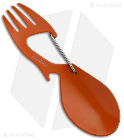 Kershaw Ration Stainless Steel Spork Multi-tool (Orange) 1140OR 1 Kershaw Ration Stainless Steel Spork Multi-tool (Orange) 1140OR