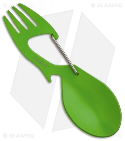 Kershaw Ration Stainless Steel Spork Multi-tool (Green) 1140GRN 1 Kershaw Ration Stainless Steel Spork Multi-tool (Green) 1140GRN